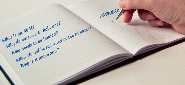 notebook with hand writing