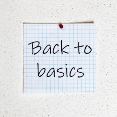 Improve Productivity by Going Back to Basics