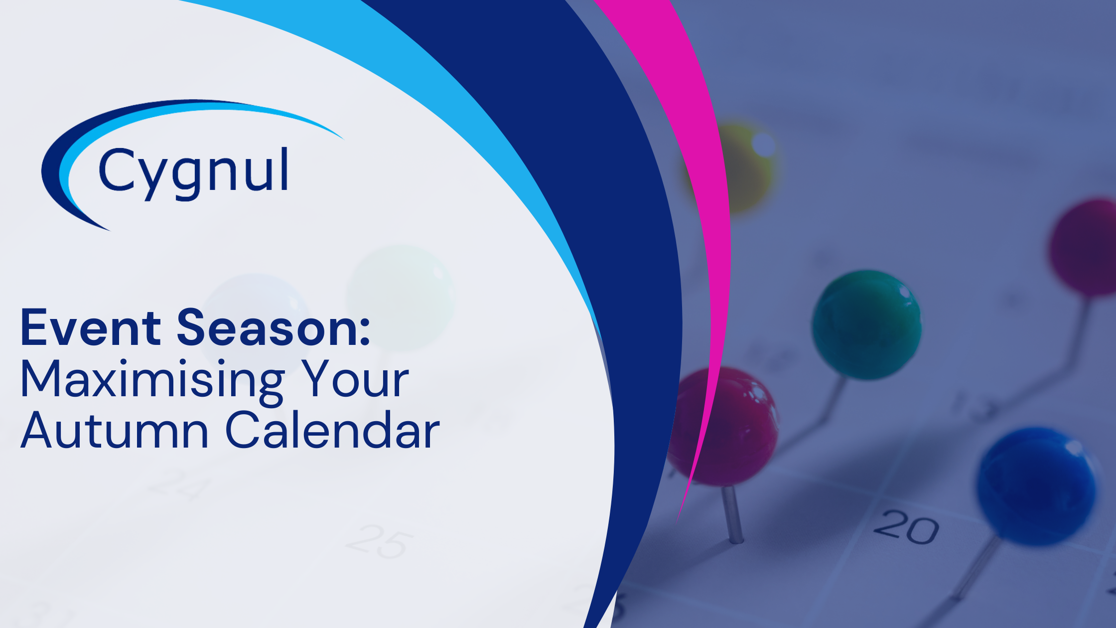 Event Season: Maximising Your Autumn Calendar